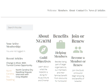 Tablet Screenshot of ngaom.org